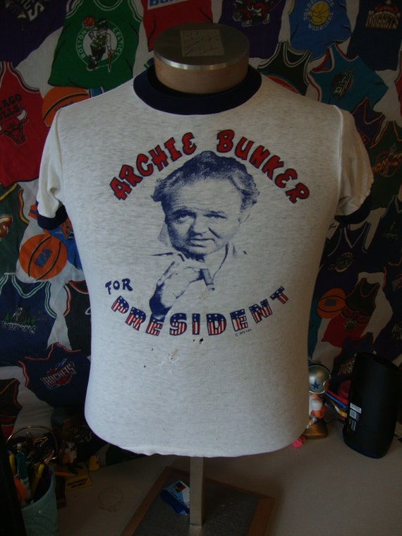 Vintage 70's All in the Family Archie Bunker for President - Etsy