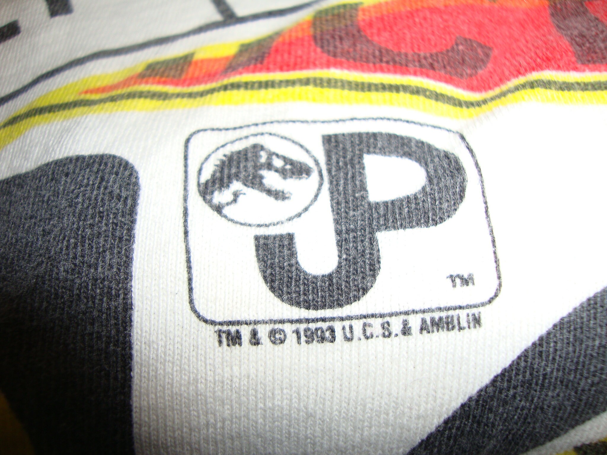 ヴィンテージ 90年代 ジュラシック・パーク オールオーバープリント