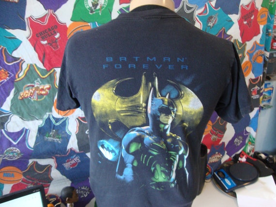 Vintage 90's BATMAN Forever 1995 DC Comics Movie Promo T Shirt