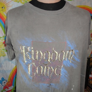 Vintage Kingdom Come 1988 Concert World Tour T-Shirt 80s Single Stitch Size XL
