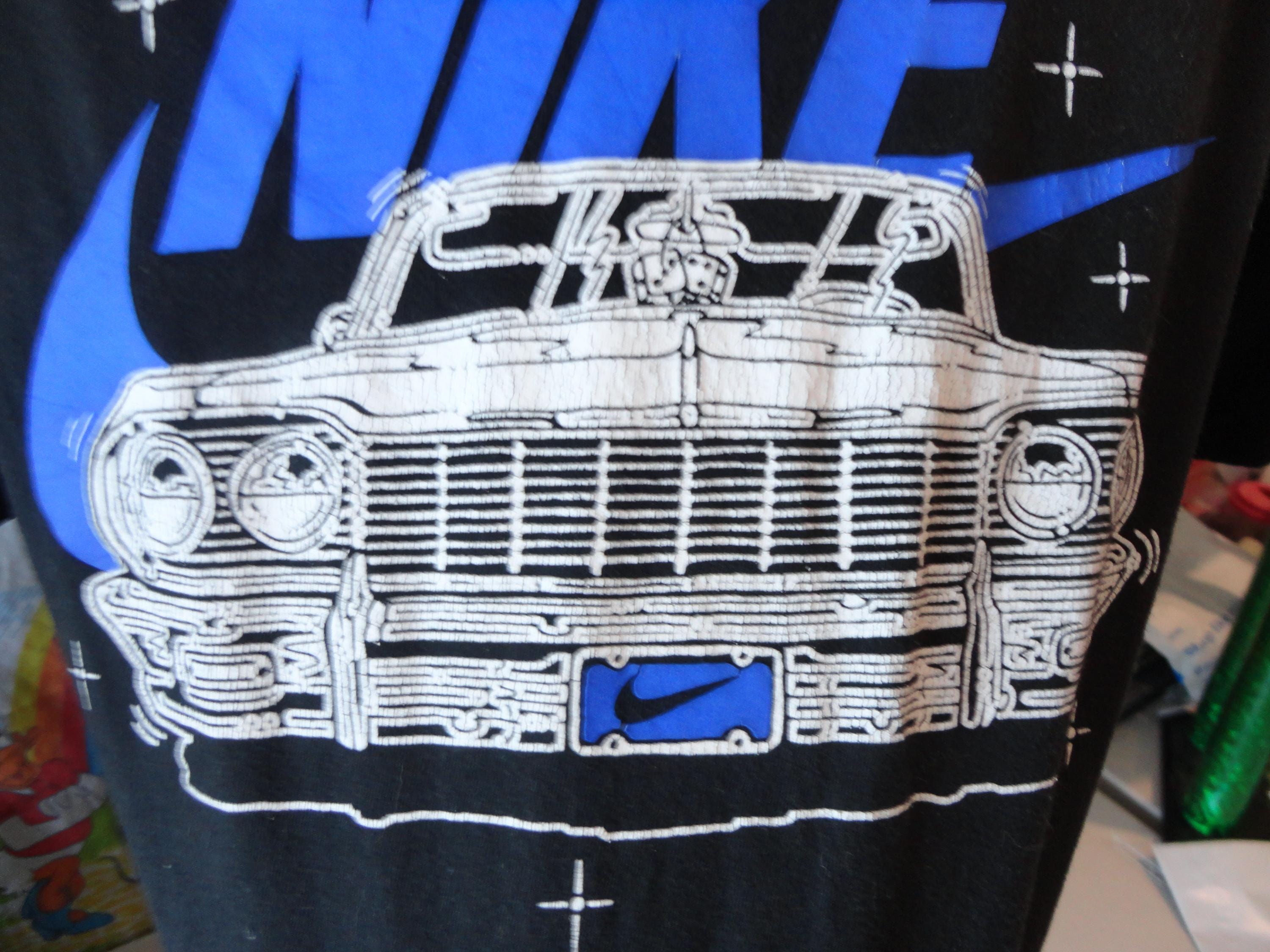 Vintage Y2K Nike 1964 Impala Lowrider Chicano Car Culture T Shirt