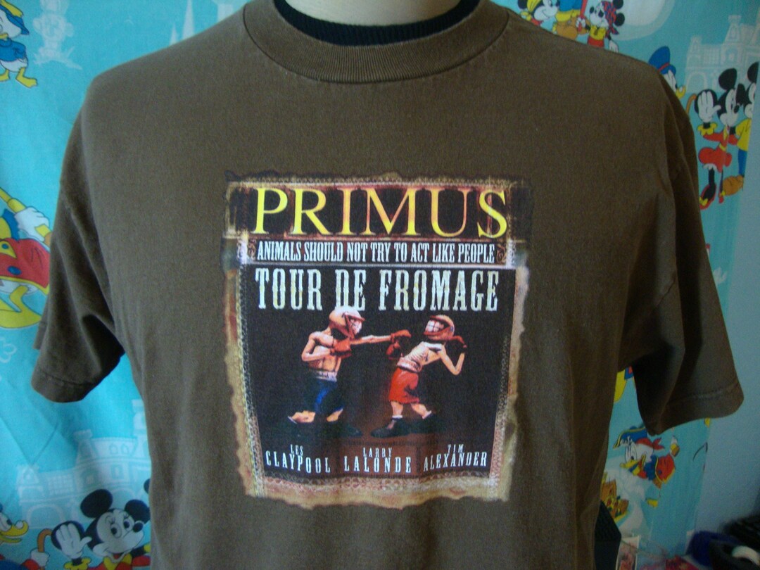 ヴィンテージ PRIMUS Les Claypool Tour De Fromage コンサート T 