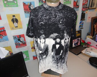 Vintage 90's the Beatles All Over Print AOP T Shirt XL - Etsy