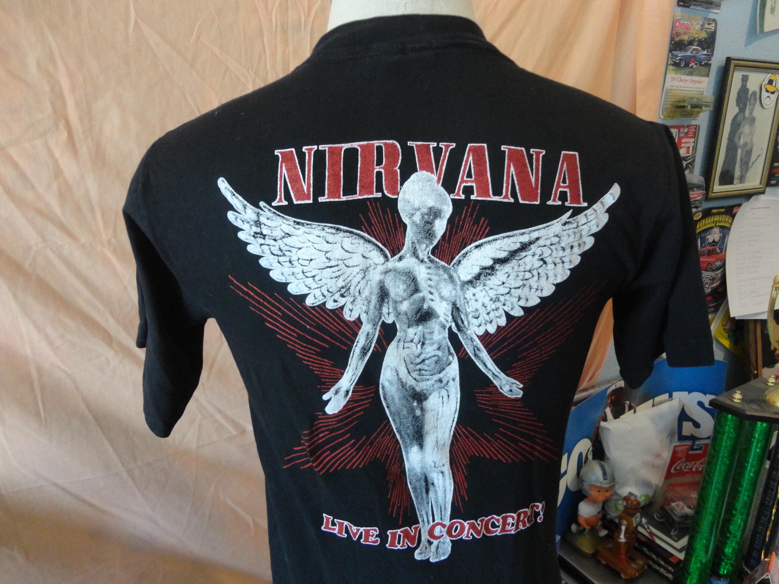 Vintage in Utero Nirvana Shirt - Etsy