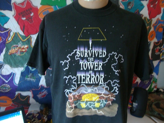 Vintage 1990s Disney I Survived Twilight Zone Tower of Terror 