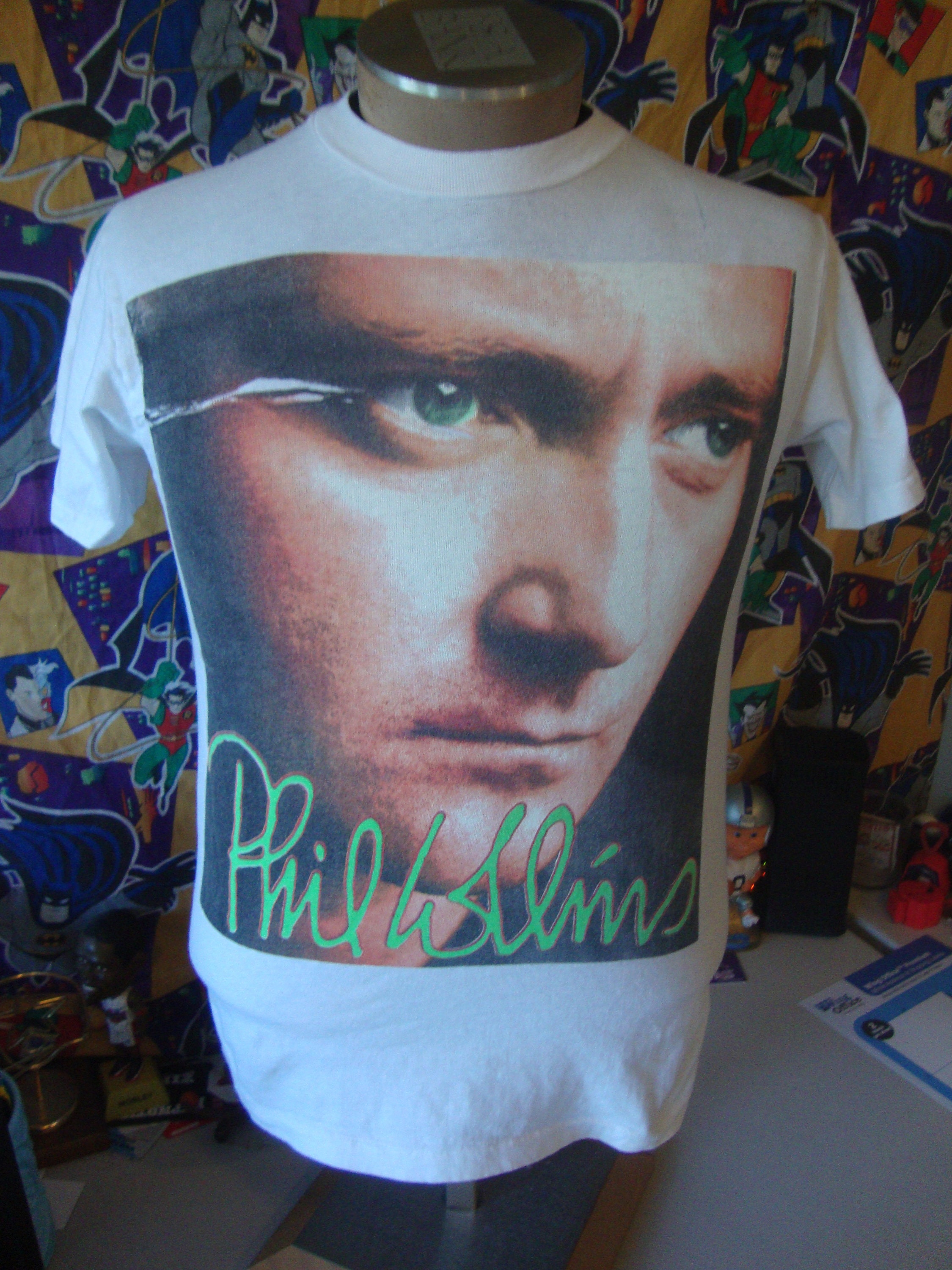 ヴィンテージ 90年代 フィル・コリンズ 1990年ワールドツアーTシャツ 