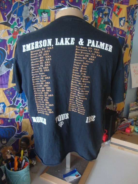 EMERSON,LAKE & PALMER TOUR 1992 Tシャツ XL