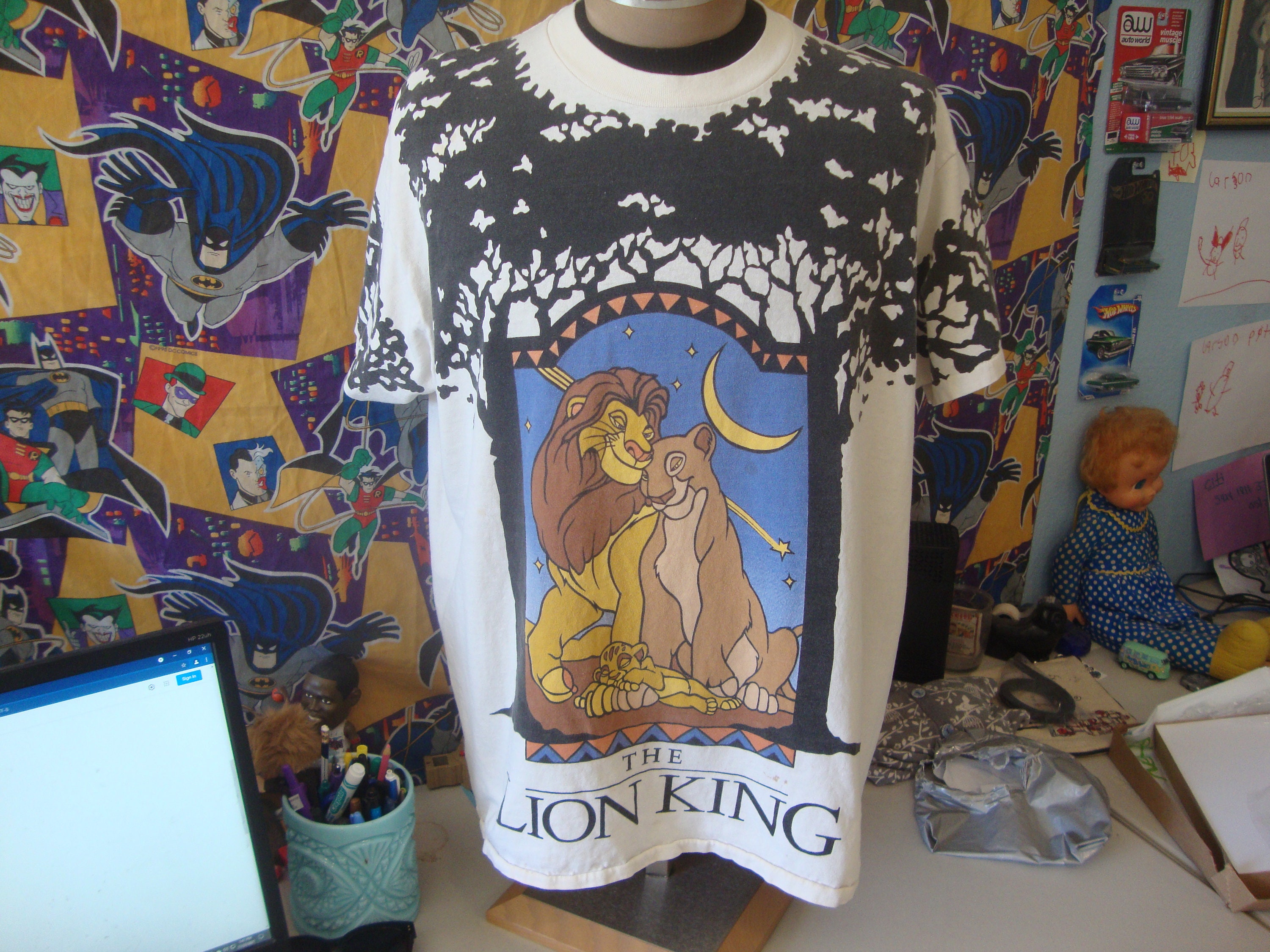 Vintage 90's the Lion King AOP All Over Print Walt Disney Vintage 90's the Lion King AOP All Over Print Walt Disney