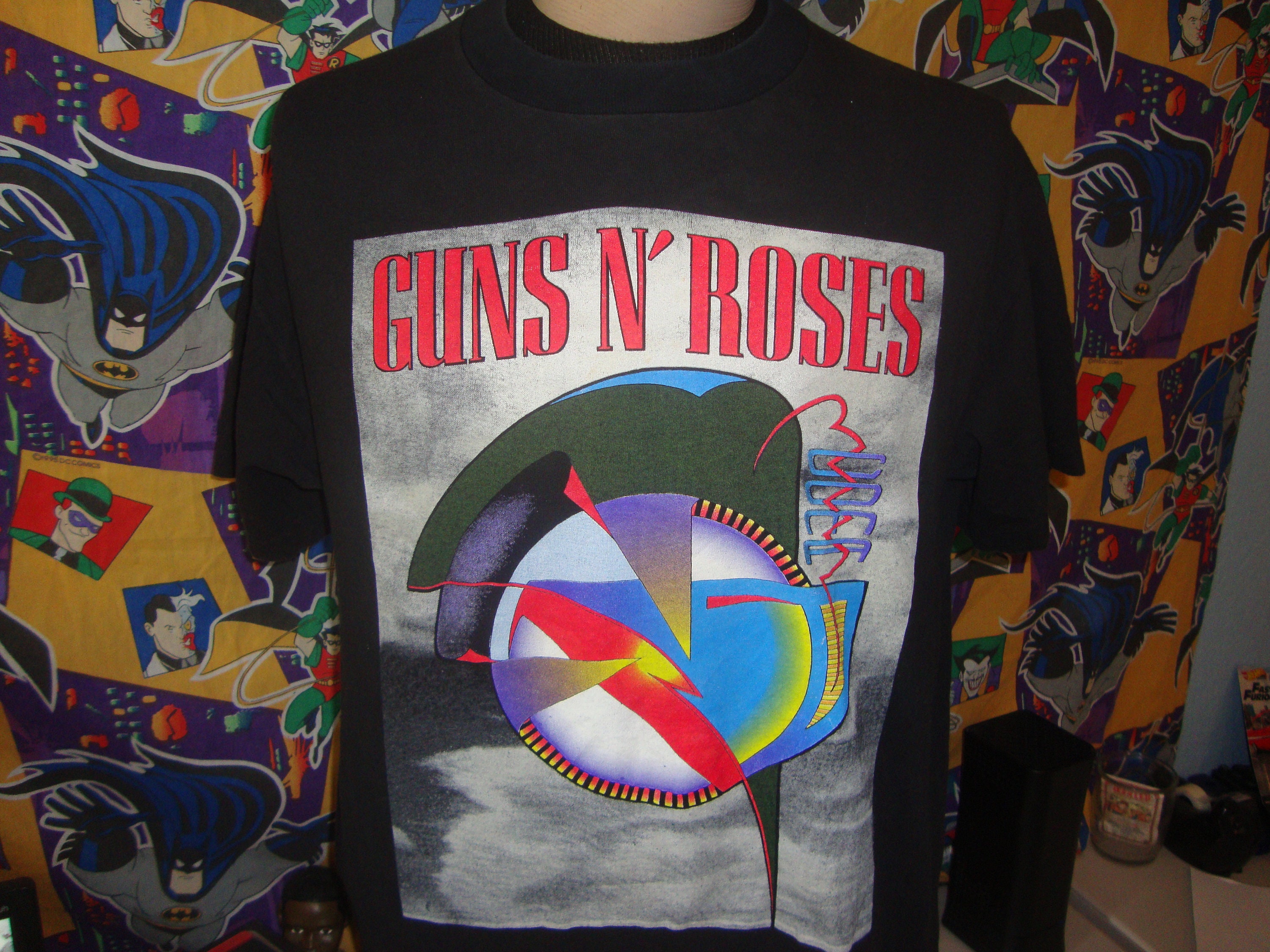 90's “GUNS N' ROSES” Band Print Tee「COMA WORLD TOUR