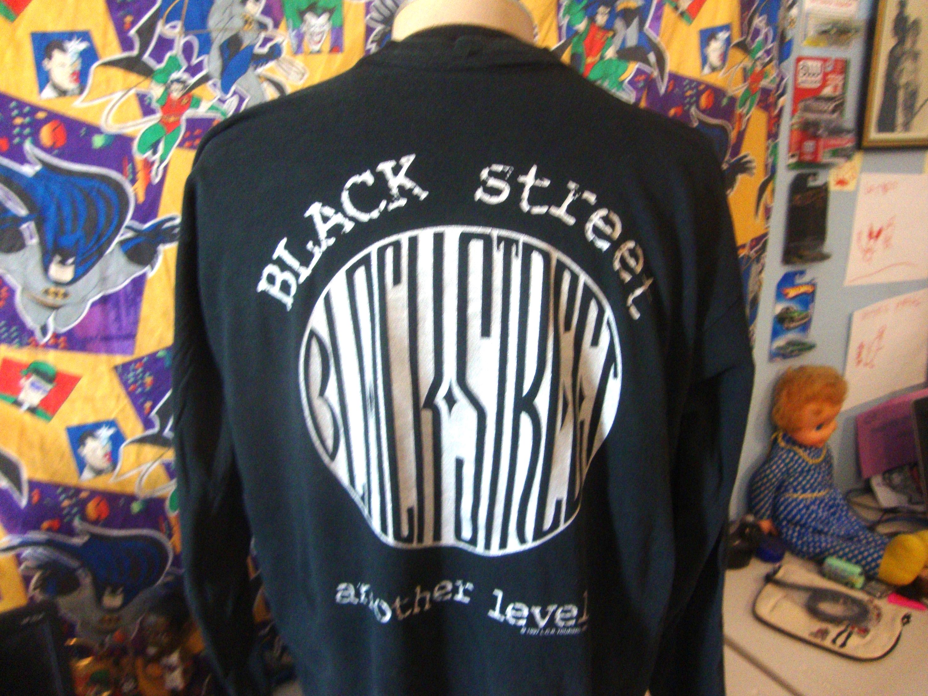 Vintage 90's Black Street No Diggity 1997 Long Sleeve R&B Tour Rap