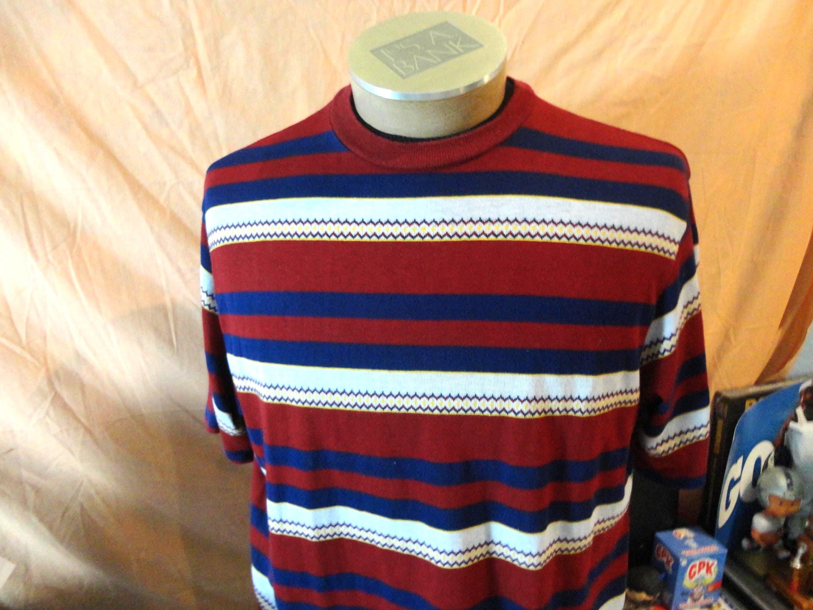 Vintage Hang Ten Striped Tee Shirt - Etsy