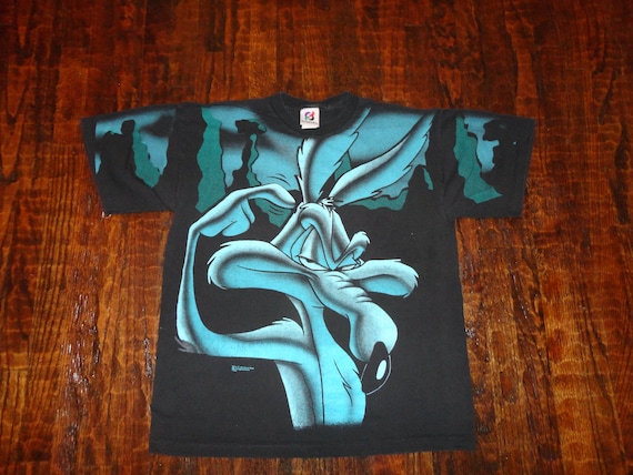 Vintage 90's Wile E Coyote & Road Runner Looney Tunes Warner Bros