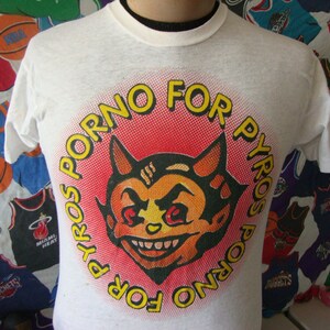 Vintage 90's Porno For Pyros Concert Tour camiseta Banda - Etsy España