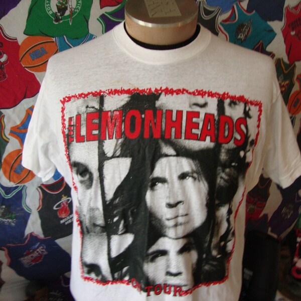 Vintage 90's The LEMONHEADS Concert Tour tee Band T Shirt L