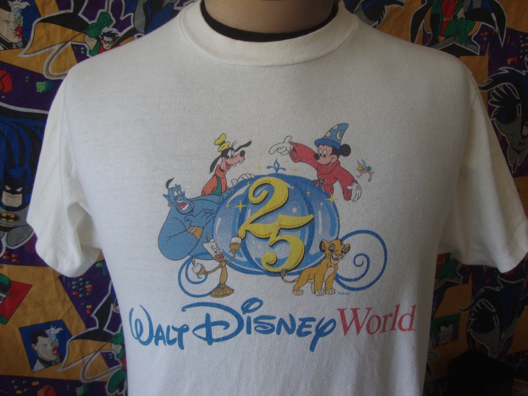 USA製】90s DISNEY WORLD 周年記念 ジーニー Tシャツ USA製】90s
