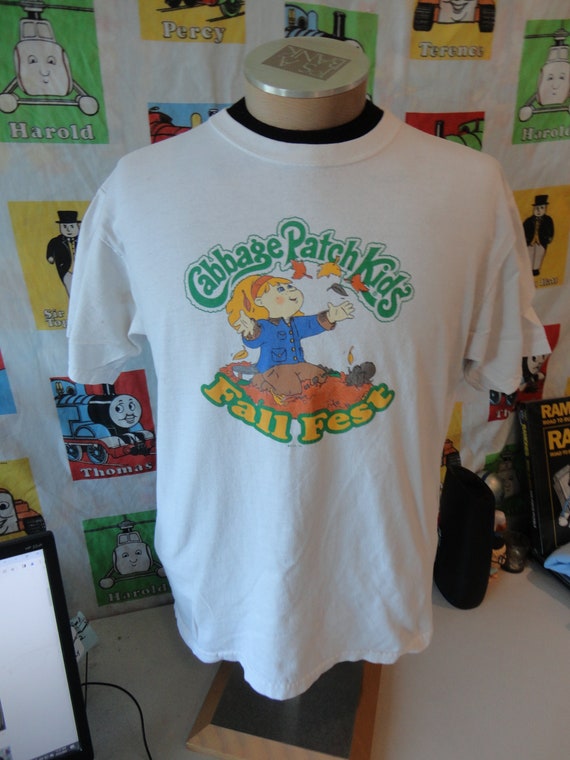 Vintage Cabbage Patch Kids Fall Fest Staff tee ca… - image 3