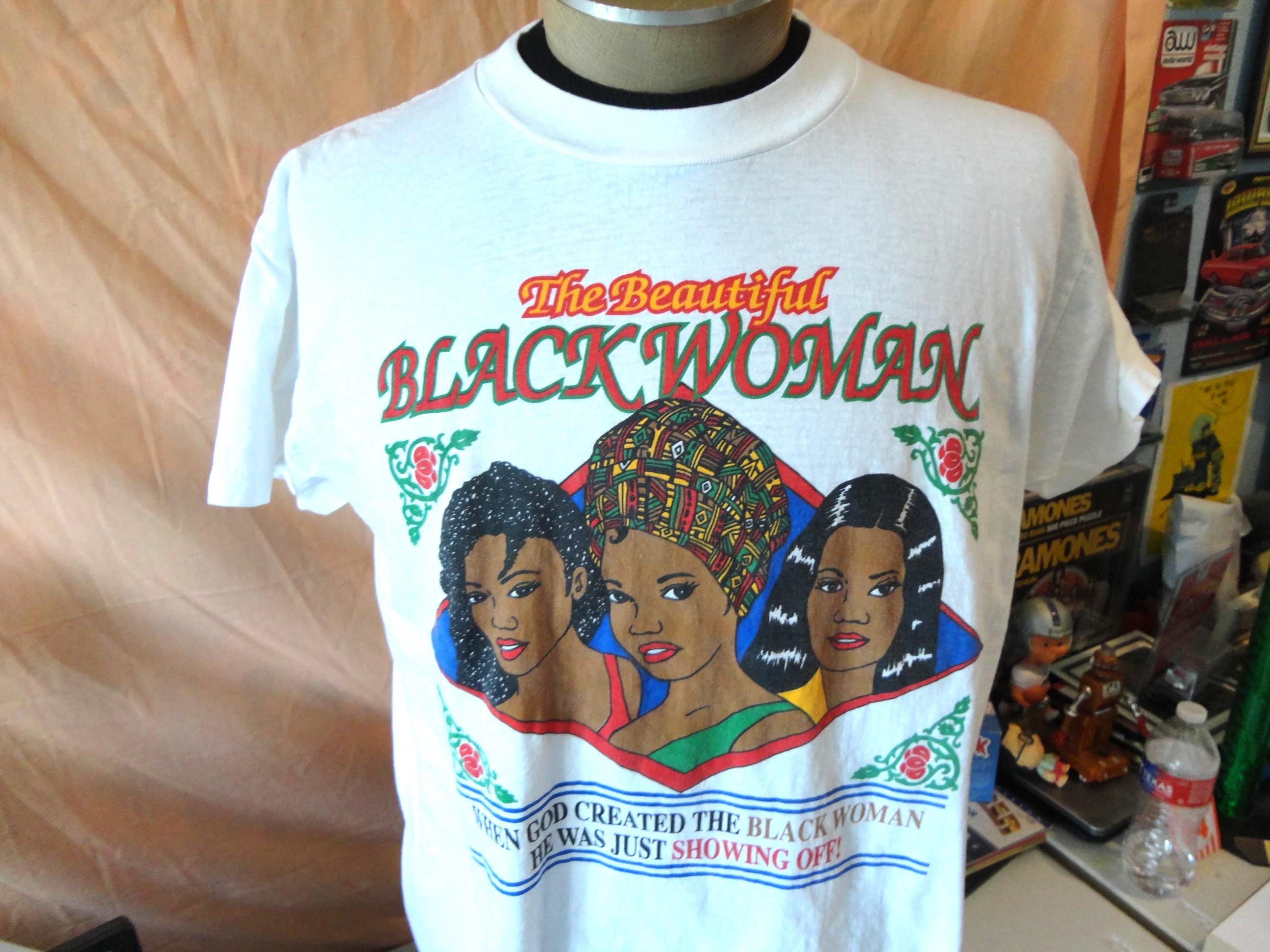 100% black woman 黒人 tシャツ 90s Vintage 90s 100% Black Woman T