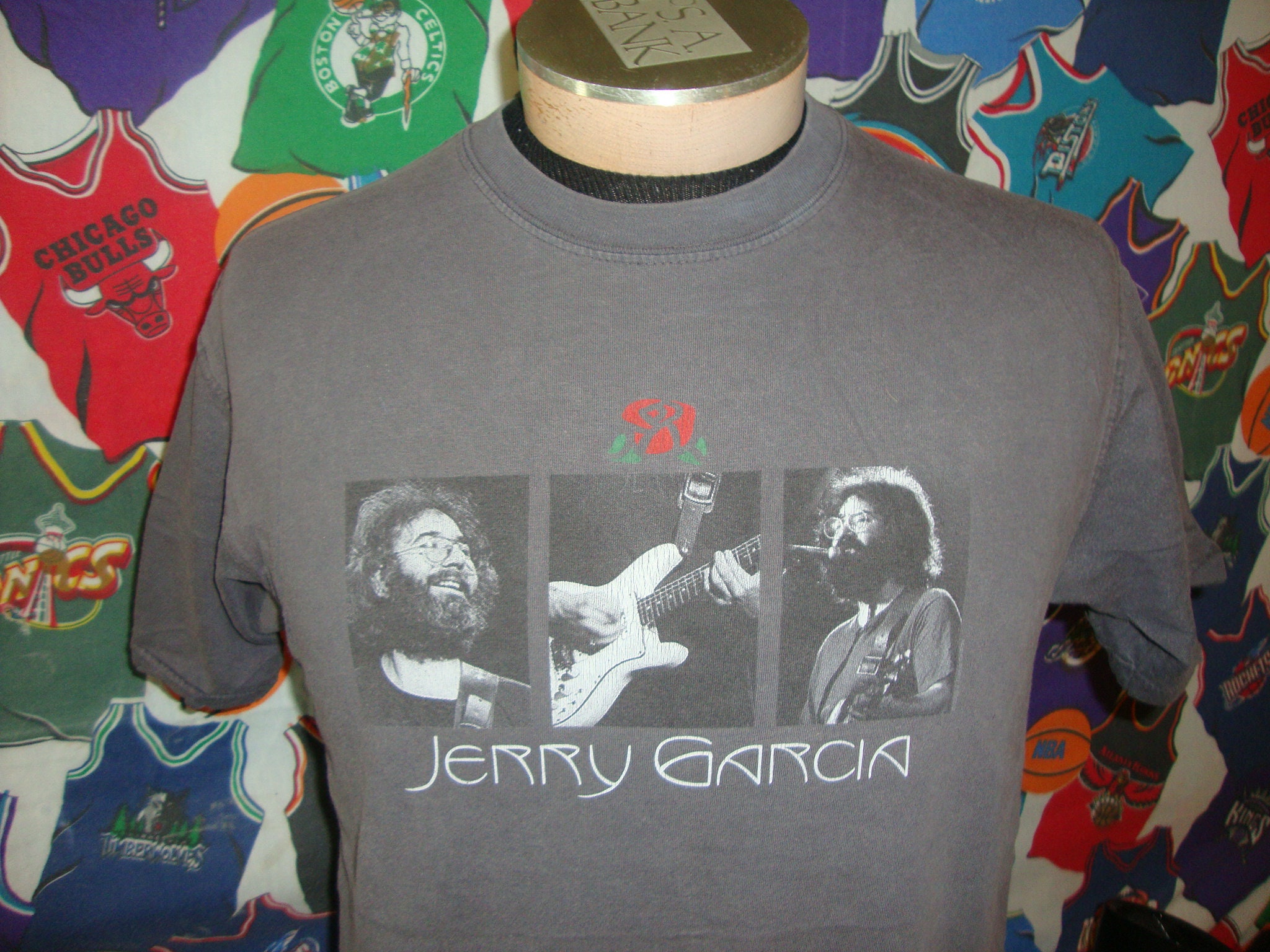 Geologie Verstenen Portret Vintage JERRY GARCIA Band Liquid Blue Concert Tour Grateful - Etsy België