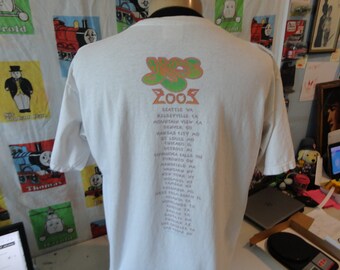 2002年　yes バンド　ツアー Tシャツ バンT 2002年 yes バンド ツアー Tシャツ バンT 2002年 yes バンド ツアー T