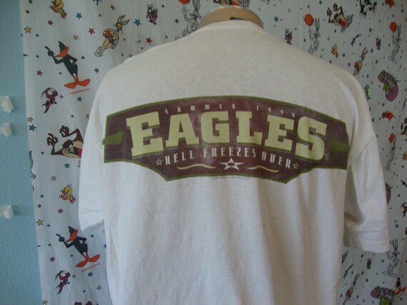Vintage 90's 1994 The Eagles Hell Freezes Over Ho… - image 5