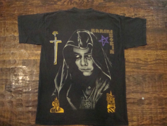 Vintage 90's RAMMSTEIN Australia Berlin Very Rare Tour Band Vintage 90's RAMMSTEIN Australia Berlin Very Rare Tour Band