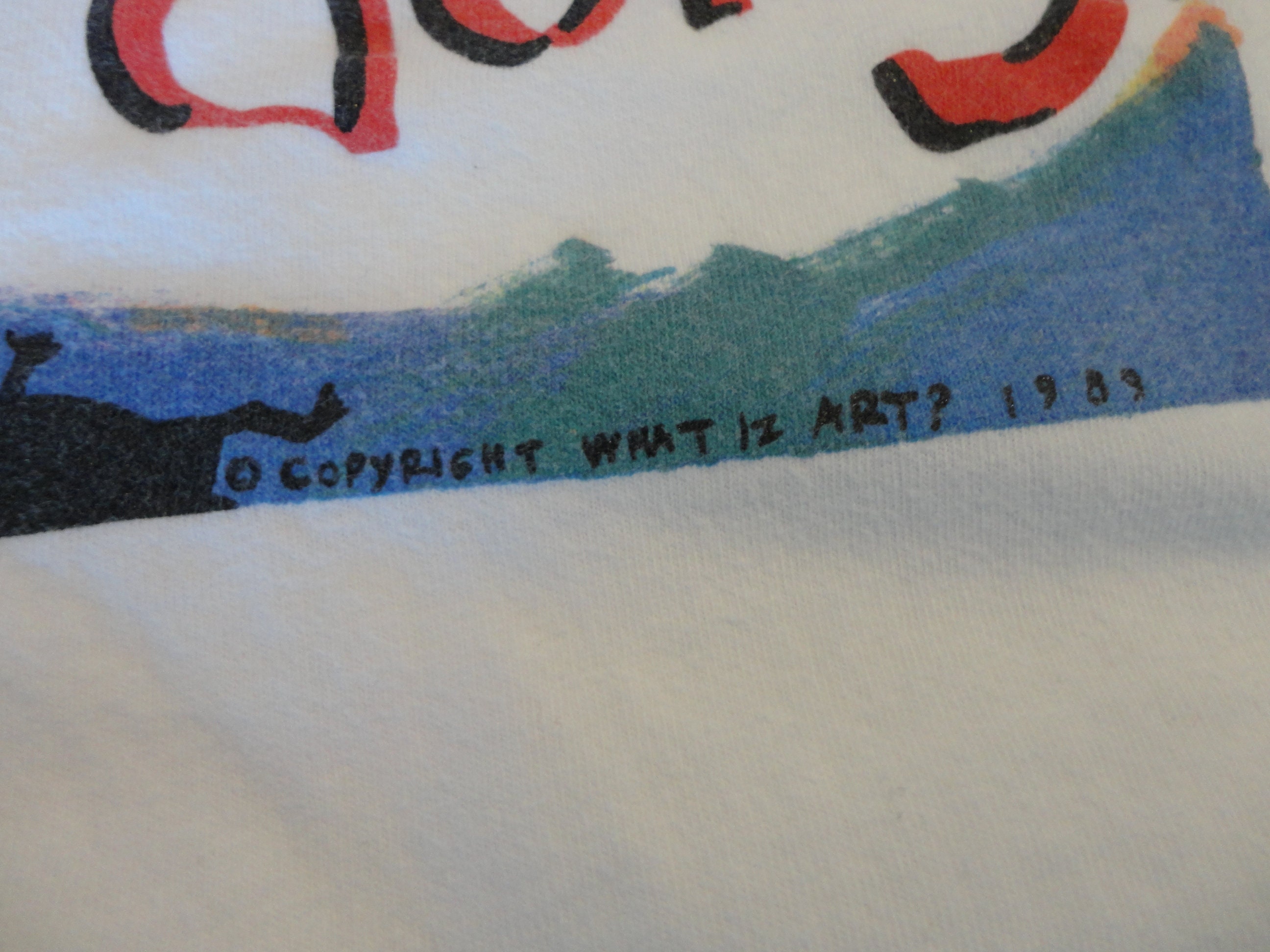 Vintage 1989 Fred Babb 'art is One of the Few Things Left