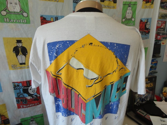 Vintage 80's Public Image Clothing tee skate skat… - image 1