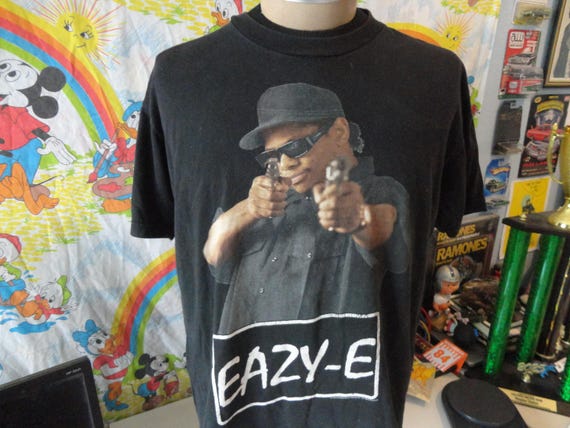 Vintage Eazy E NWA Rap Tee Black Y2K T Shirt XL - Etsy Israel
