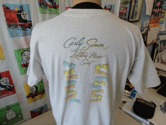 Vintage 90's CARLY SIMON 1995 Letters Never Sent Tour