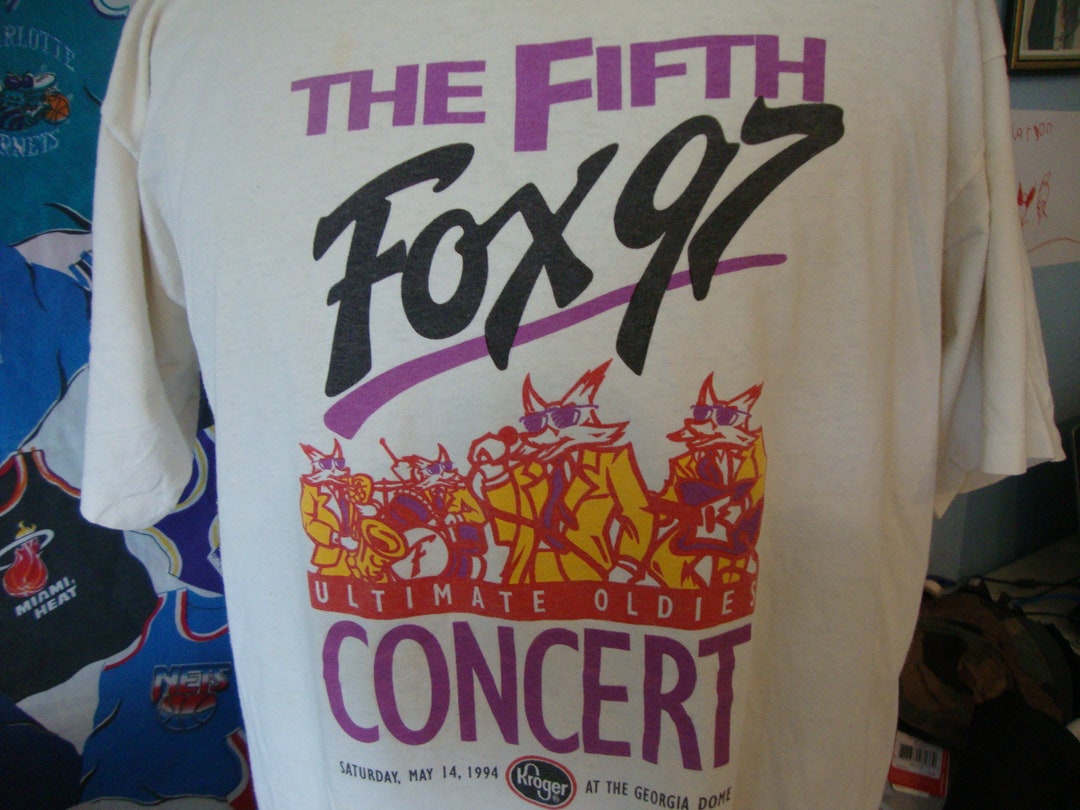 Vintage 90's the Fifth FOX 97 Oldies Concert Radio May Etsy