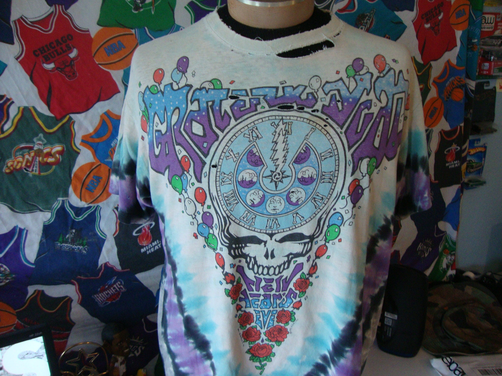 Vintage 90's Grateful Dead 1990 1991 New Years Eve Tour - Etsy