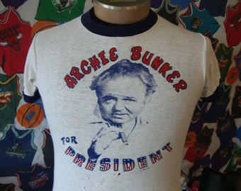 Vintage 70's All in the Family Archie Bunker for President