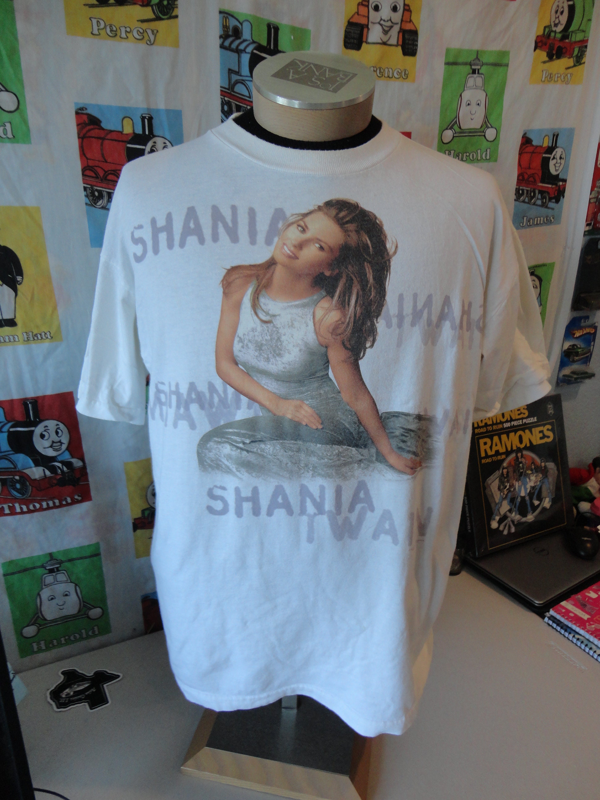 Vintage 90s Shania Twain Concert 1998 Tour T-shirt XL - Etsy