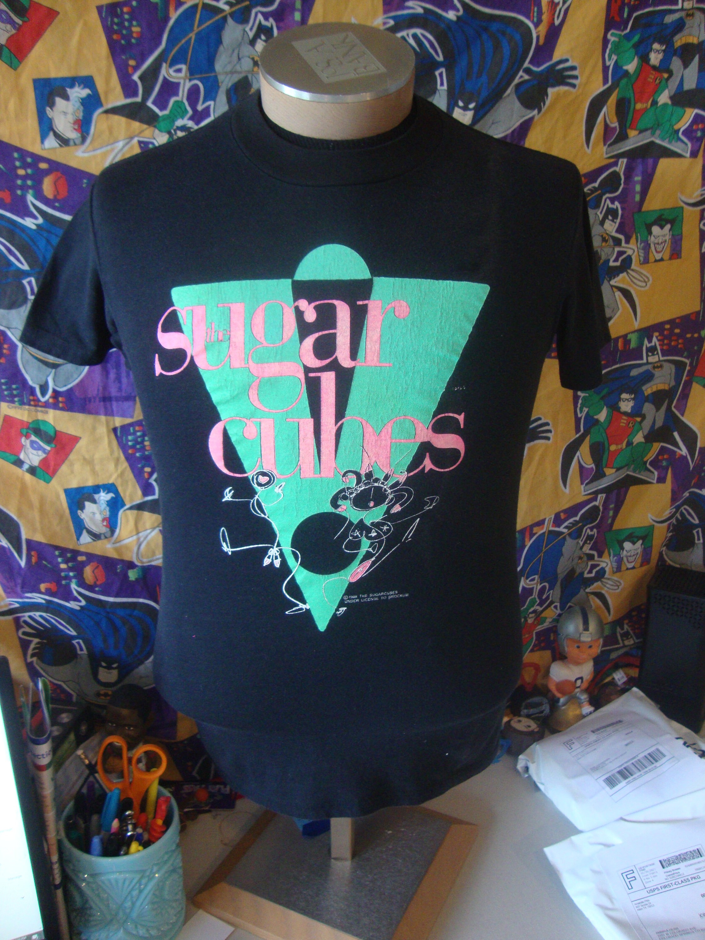Vintage 80's the Sugarcubes Band Tee the Sugar Cubes 1988 Life's