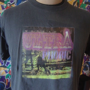 Vintage 90&#39;s Warrant Hard Rock Concert Ultraphobic Tour 1995 1996 T Shirt L