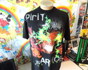 Vintage 1997 Hell Spawn Spirit Warrior Image Todd McFarlane Image Comics Movie 1990s T Shirt L