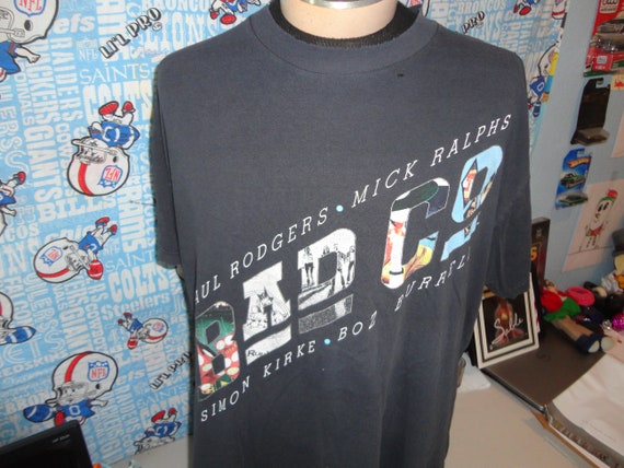 Vintage 90's BAD COMPANY 1999 Tour Band Tee Conce… - image 1