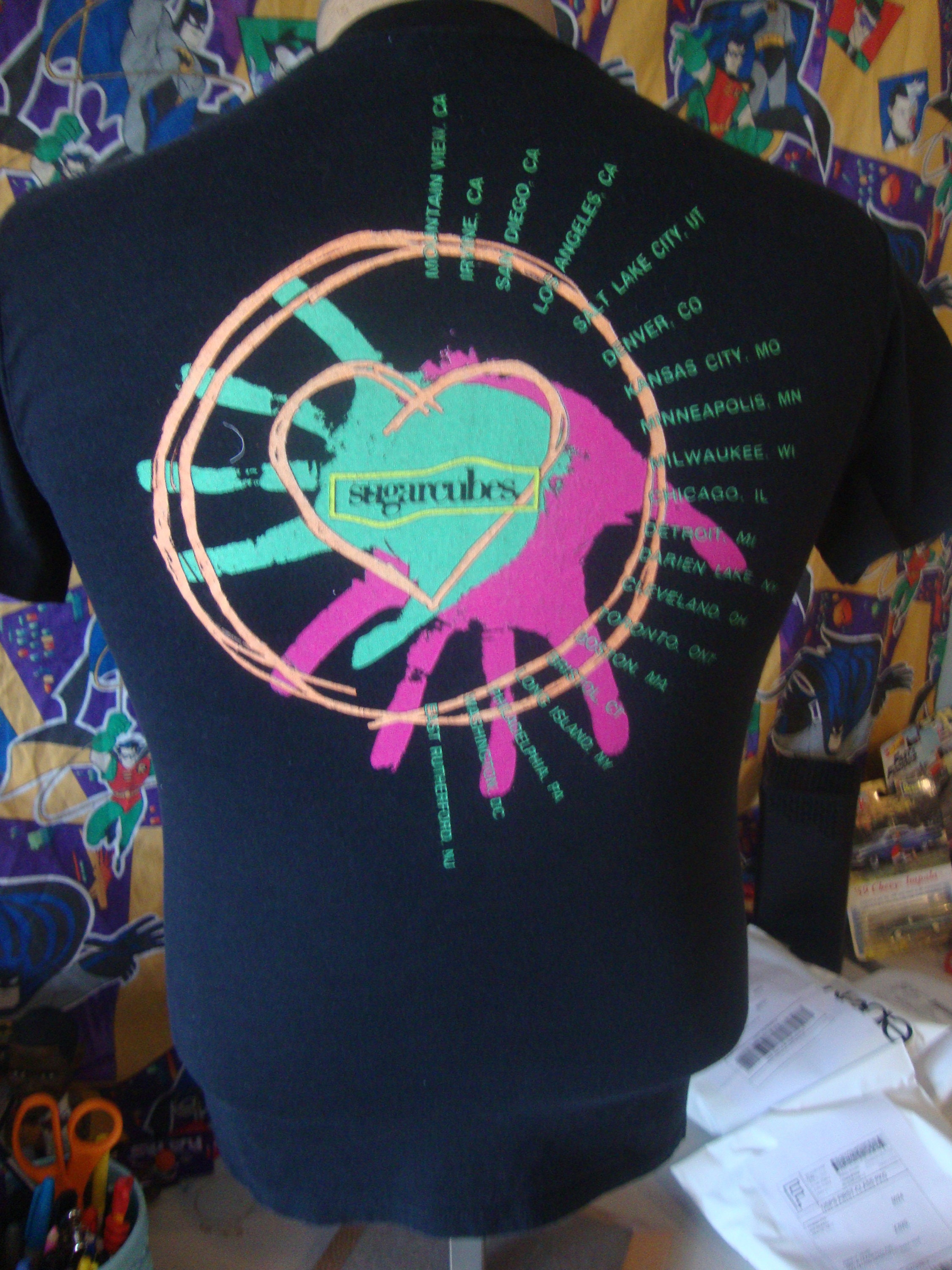 Vintage 80's the Sugarcubes Band Tee the Sugar Cubes 1988 Life's