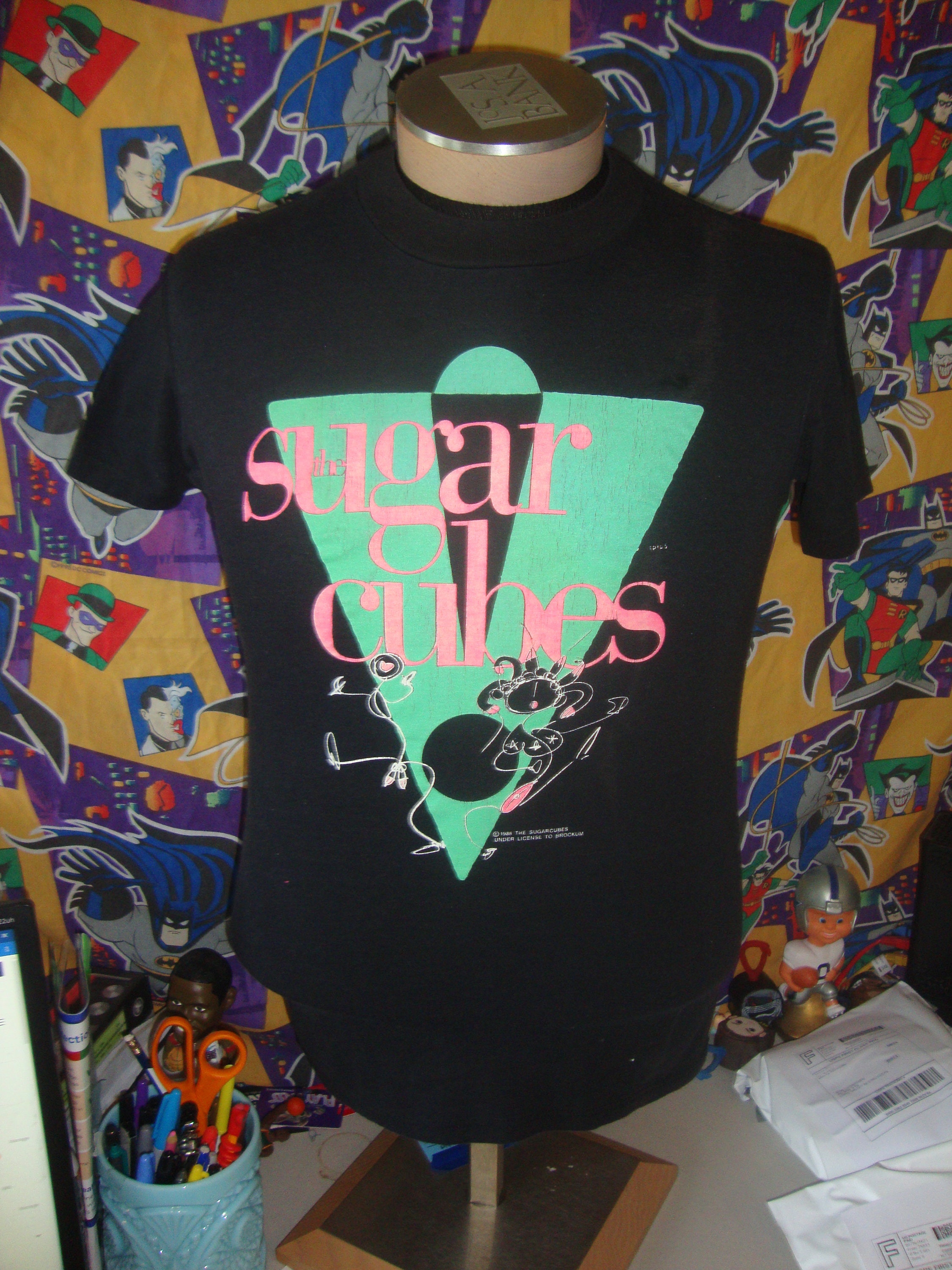 Vintage 80's the Sugarcubes Band Tee the Sugar Cubes 1988 Vintage 80's the Sugarcubes Band Tee the Sugar Cubes 1988