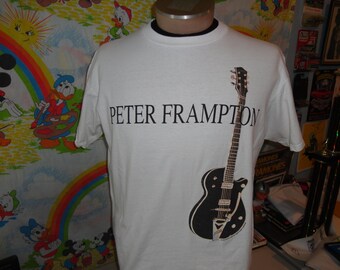 Vintage 90-tals Peter Frampton Comes Alive II 1995 konsertturné T-shirt storlek L