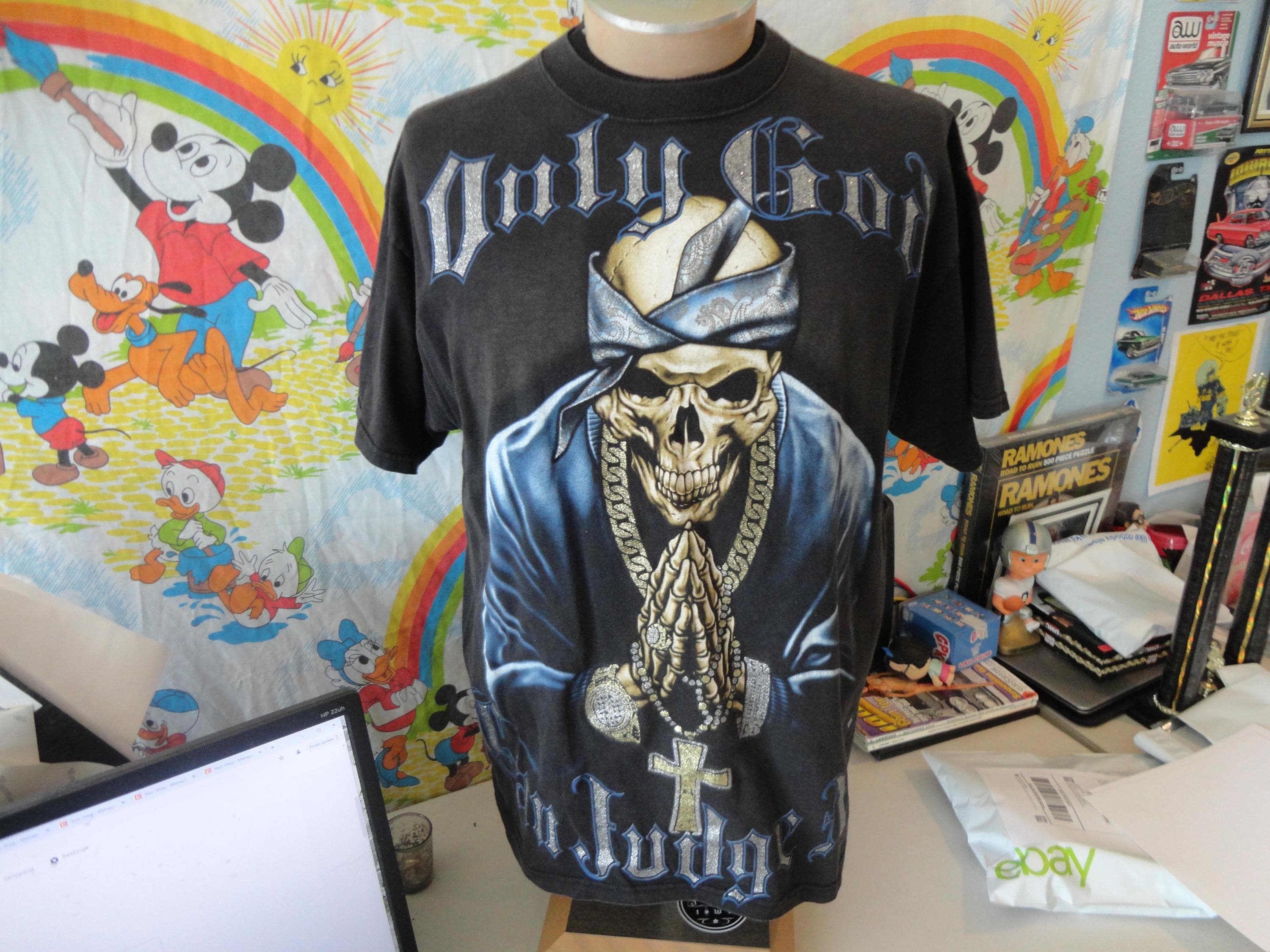 Vintage Y2K so Hood Only God Can Judge Me Tee Rap T Shirt L - Etsy