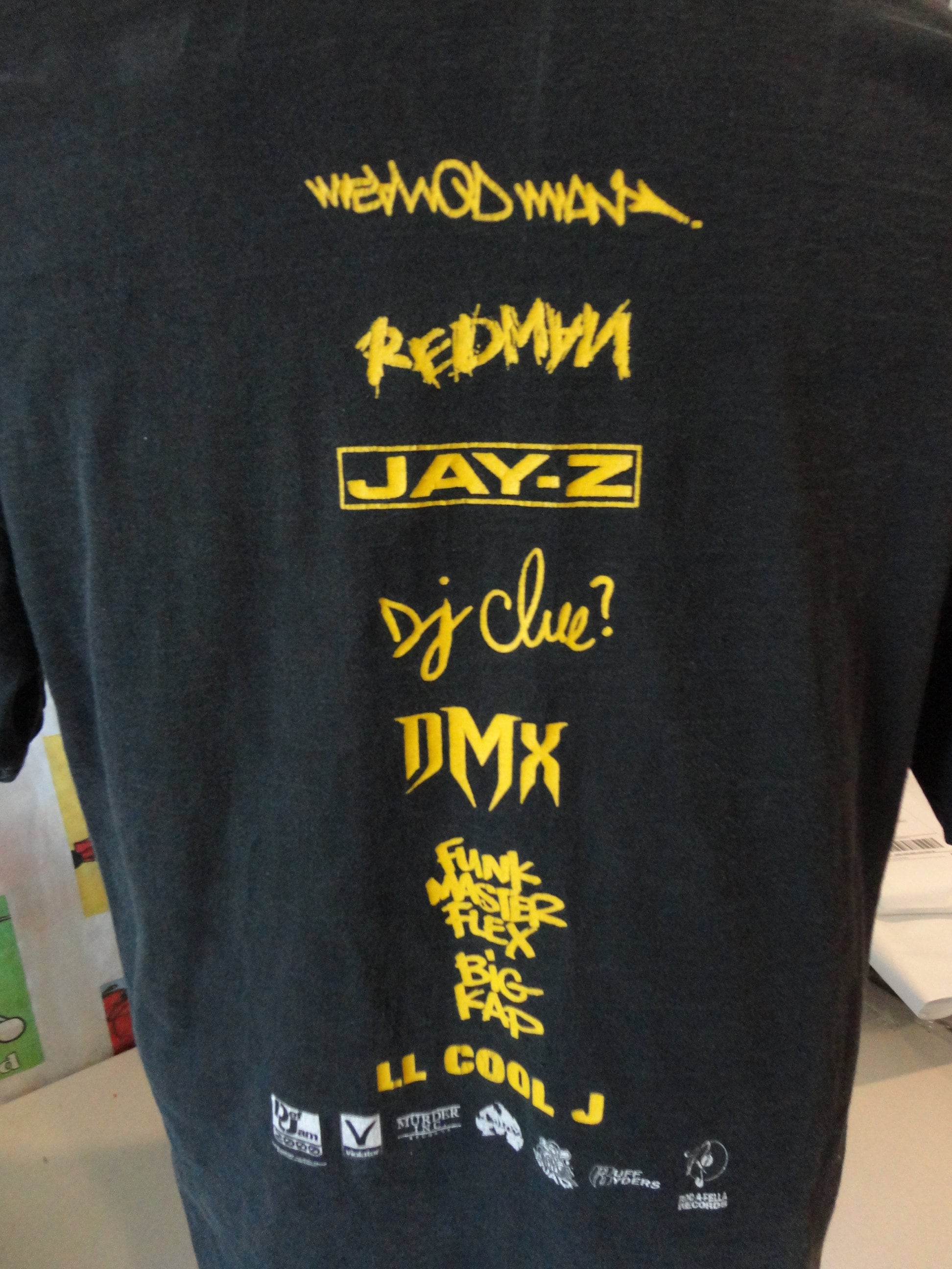 90's Def Jam 2000 Tシャツ DMX Method Man