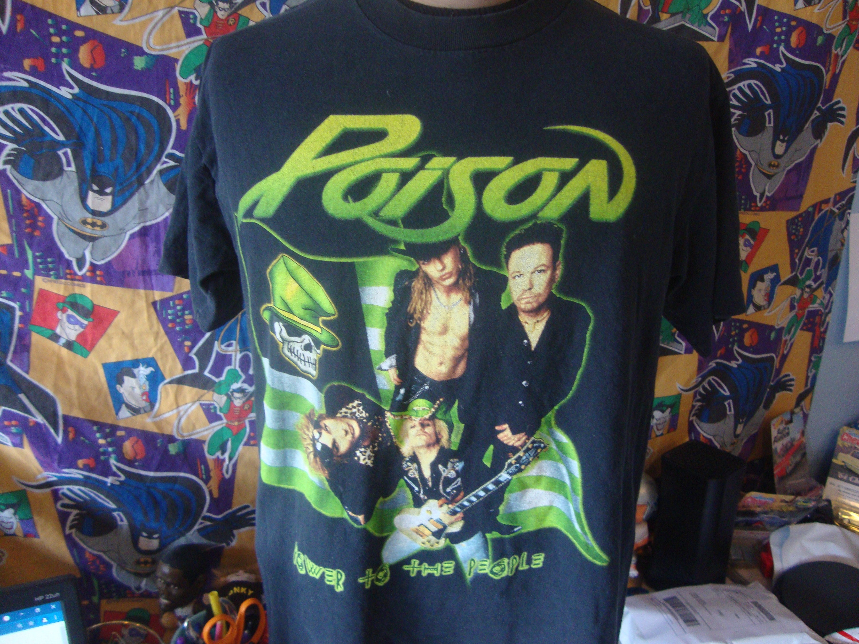 Poison band shirt sale