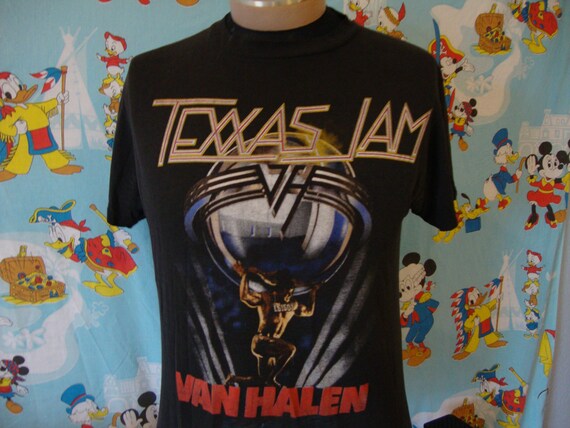 Vintage band Tee VAN HALEN in the 80s
