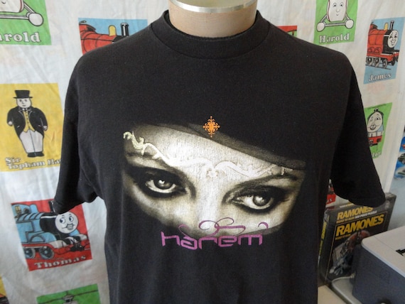 Vintage 2000's HAREM T Shirt Harem Metal Rock Ban… - image 1