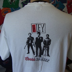 Vintage La Ley Coors Light Promo Mexican Rock Music Tour Band Tee Concert T Shirt XL