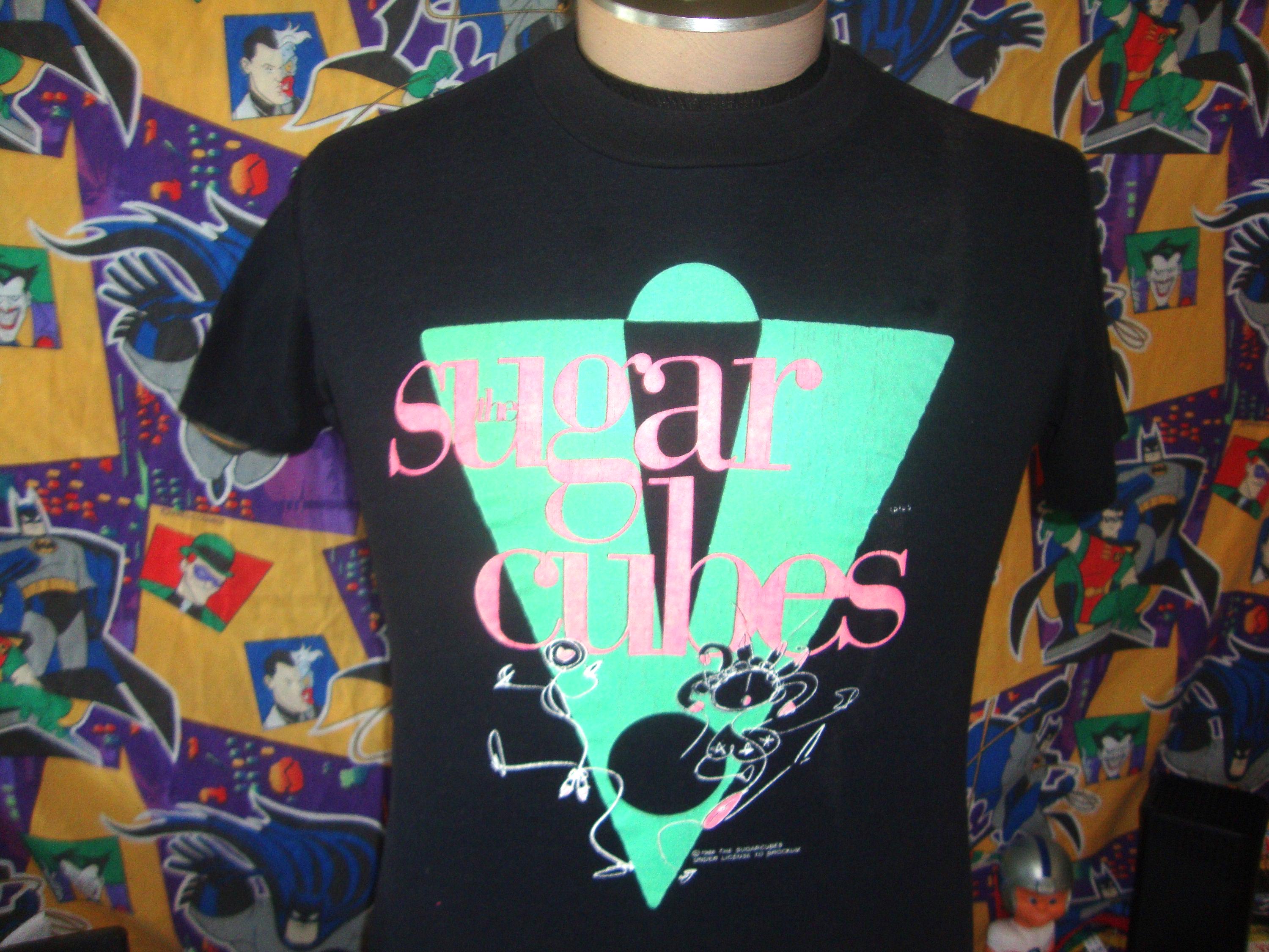 デッドストック! 1991 The Sugercubes Tour Zenith de Parisヴィンテージ Tシャツ シューゲイザー シングルステッチ 80s 90s 