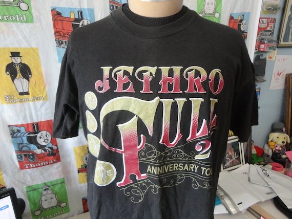 Vintage 90's Jethro Tull 1993 Concert Tour T Shir… - image 1