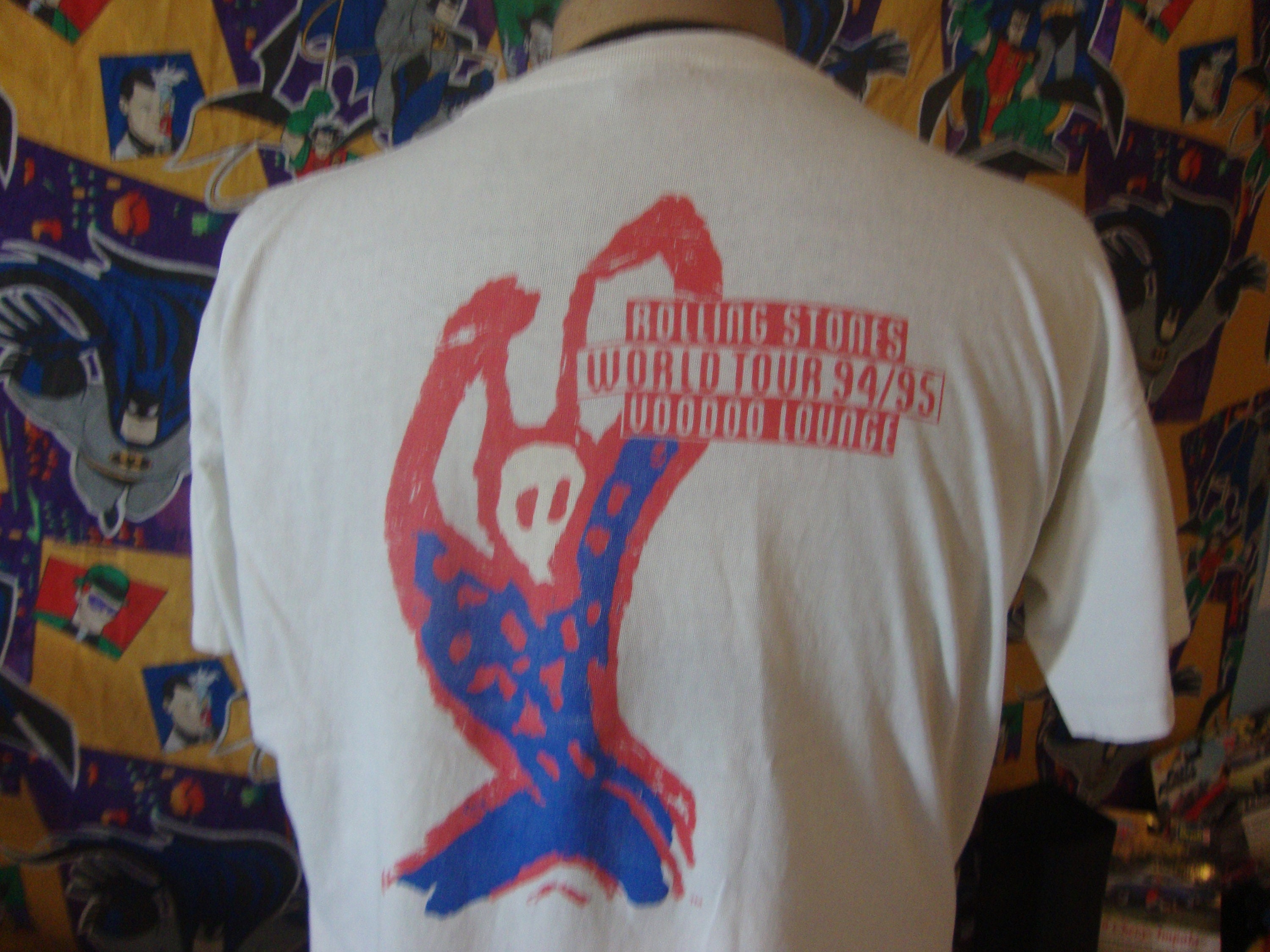 Vintage 90's the Rolling Stones Voodoo Lounge Concert Band Vintage 90's the Rolling Stones Voodoo Lounge Concert Band