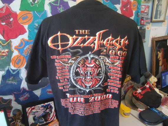 Vintage OZZFEST 2000 Ozzy Osbourne Pantera Godsma… - image 2